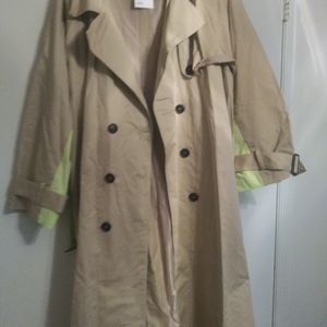 ASOS curve trench coat .size 22.